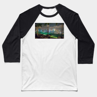 The View from the Skypark Baseball T-Shirt